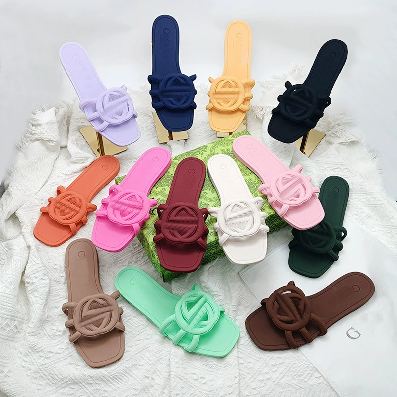 Flip-flops double GG buckle sandals